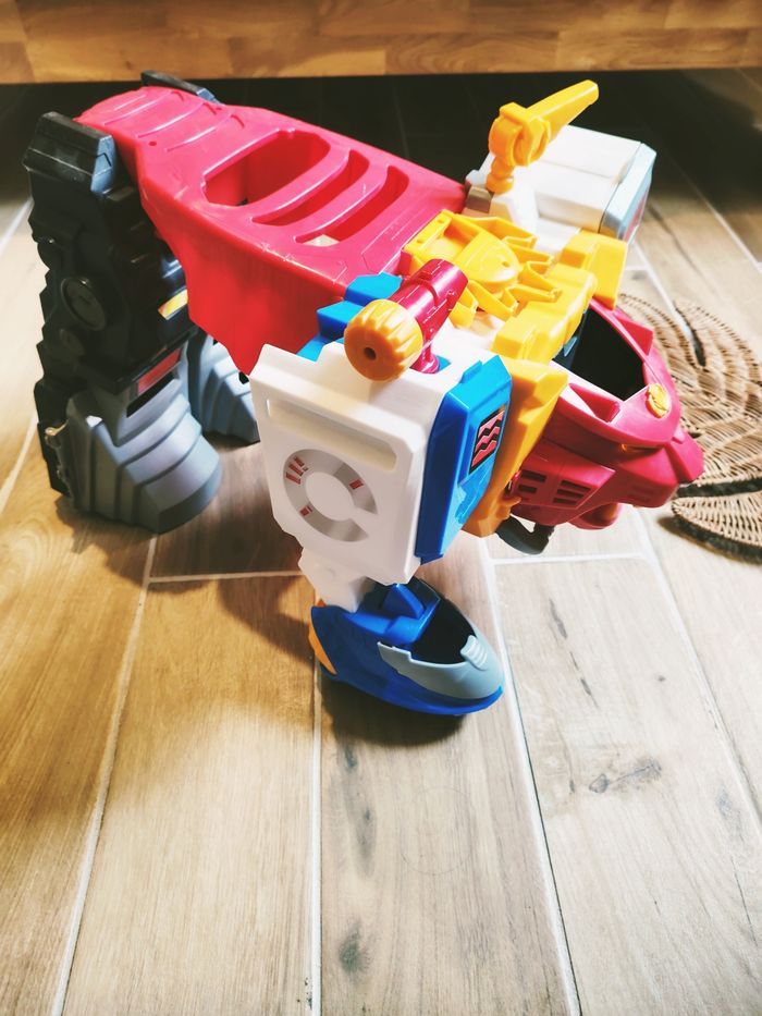 📢 Power rangers beast morphers Megazord transformable électronique sons et lumière marque hasbro - photo numéro 5