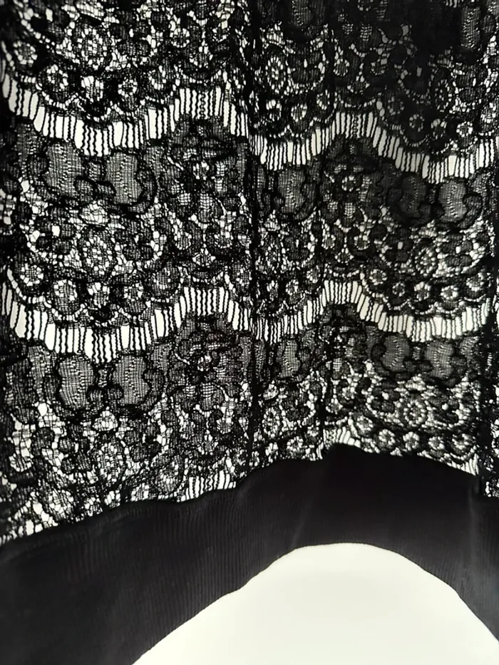 Veste noire dentelle - photo numéro 6