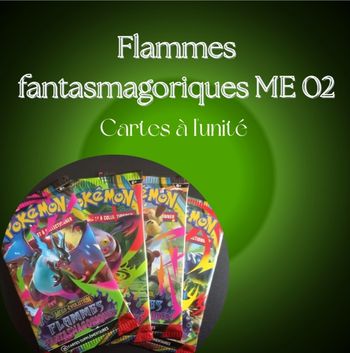 Cartes Pokémon Flammes fantasmagoriques ME02