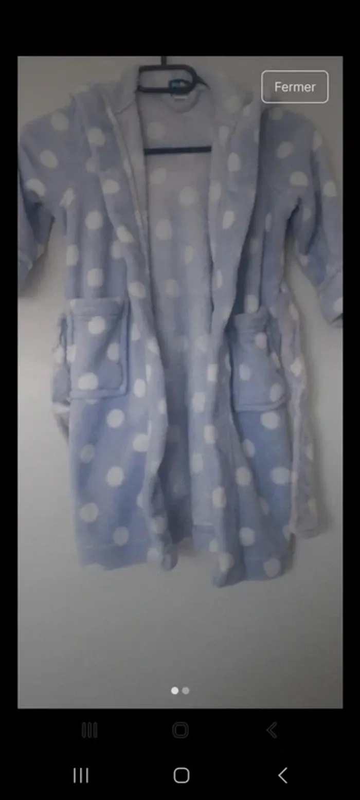 Peignoir lupilu 86/92 tout doux