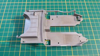 Support intérieur pièce détachée miniature Ferrari 250 testa rossa 1957 Burago Bburago 1/18 #B29