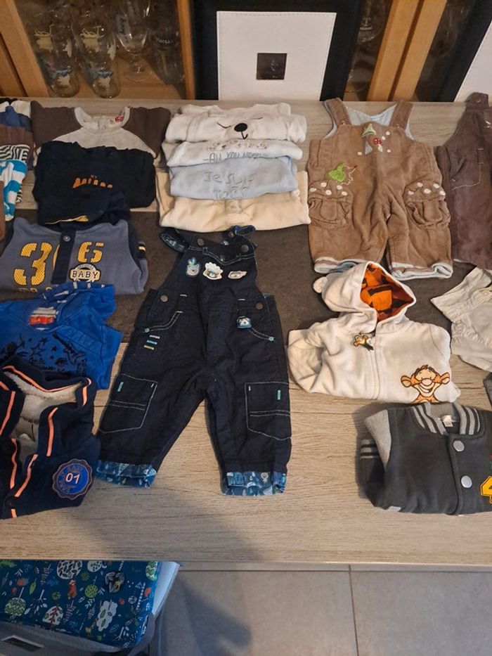Gros lot garcon hiver 3 mois (56 vetements) - photo numéro 3
