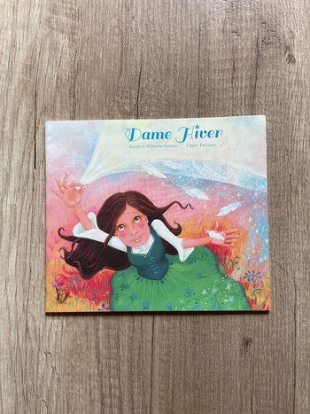 Livre enfant dame hiver