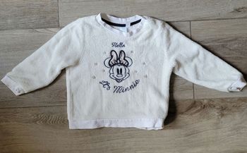 Pull polaire Disney Minnie taille 18 mois