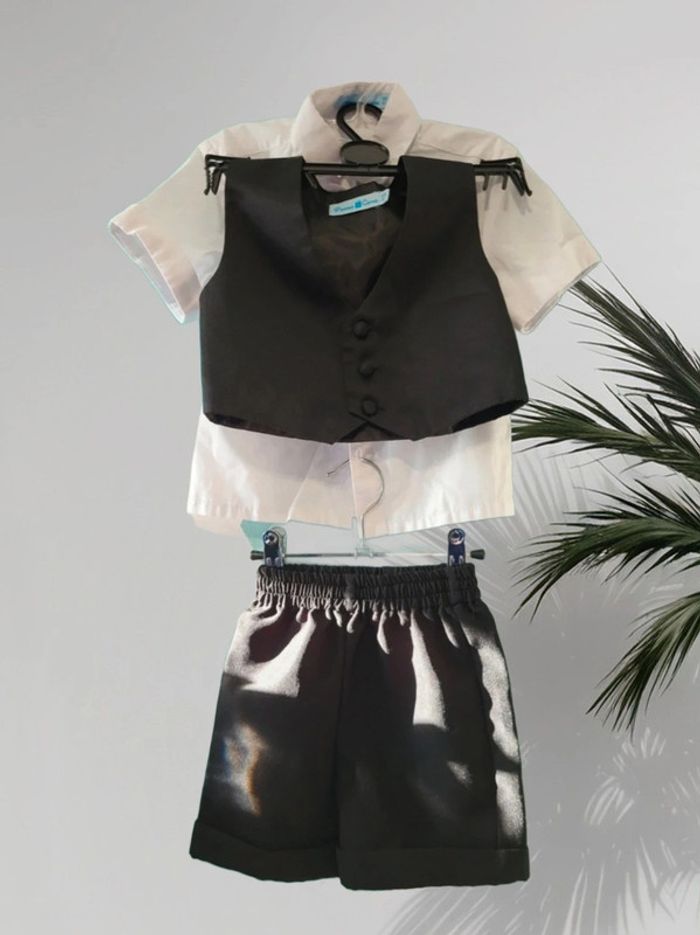 Costume été 3 pièces taille 18 mois