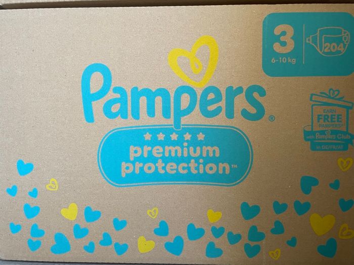 Pampers 204 couches T3