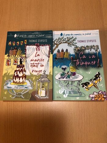 Livres Cosy Mystery « Le gang des commères au foulard » Tomes 1 et 2