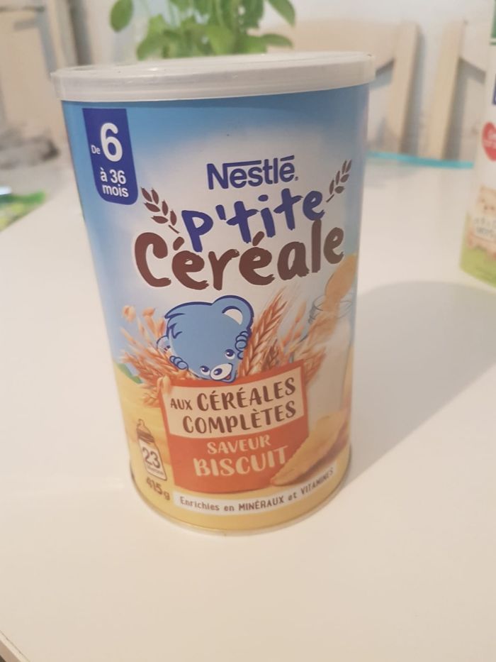 Céréale en poudre bébé
