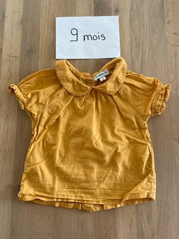 T-shirt fille Vertbaudet 9 mois