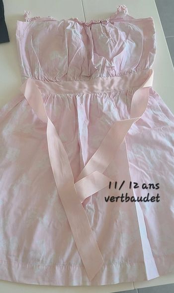 Robe vertbaudet 11 12 ans fille