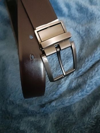 Ceinture marron et noir pour homme