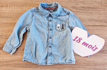 Chemise taille 18 mois