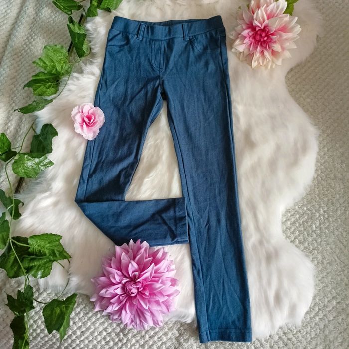 Leggings effet jeans 6 ans