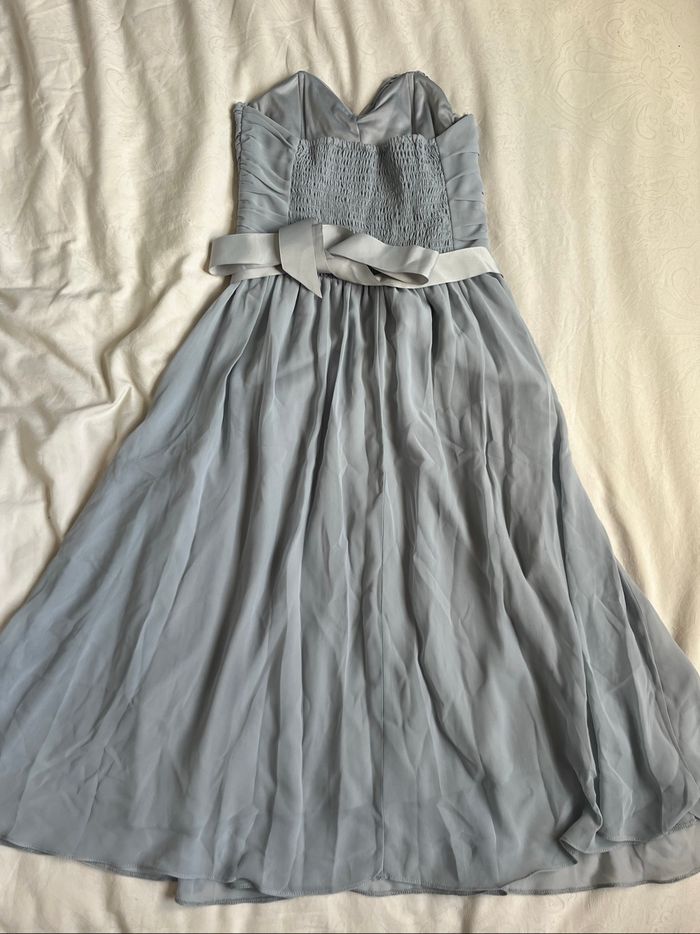 Robe de soirée Asos grise - photo numéro 4