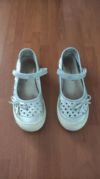 Ballerines ajourées grises Verbaudet pointure 34