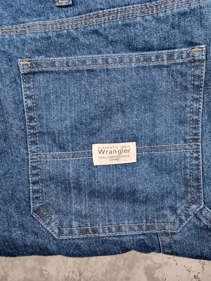 Jean Wrangler Bleu – Taille 46 FR Homme (mesures en photos) - photo numéro 9