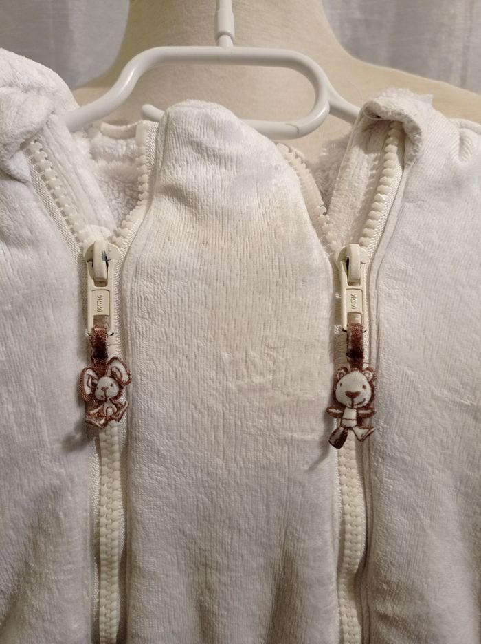 combinaison blanche de In Extenso 3 mois Réf R80 D17 - photo numéro 6