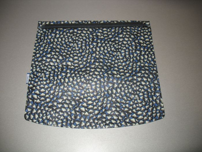 GRAND RABAT BLEU POUR SAC A MAIN "PAPA PIQUE ET MAMAN COUD" - n°17 - photo numéro 2