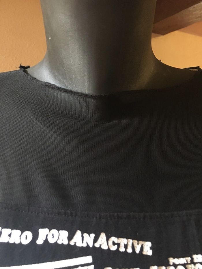 Haut léger noir à  motifs - photo numéro 6