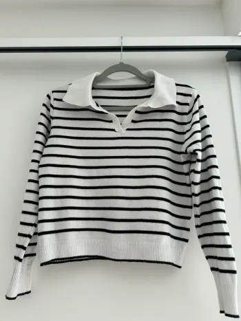 Pull rayé