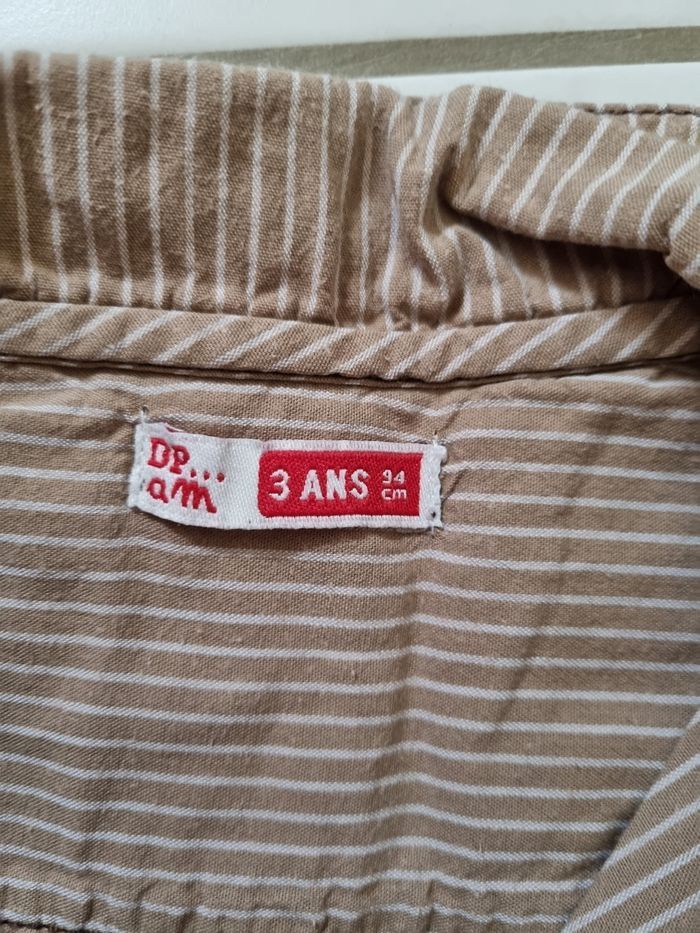 Chemise DPAM Du pareil au même 3 ans 94 cm - photo numéro 3