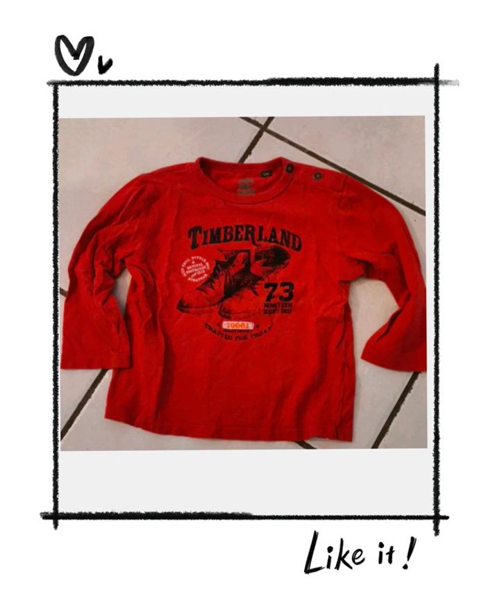 Sweat fin Timberland 3 ans