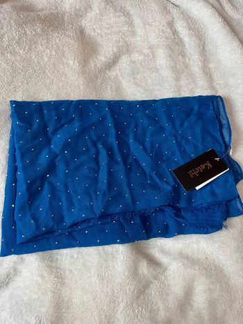 Foulard bleu