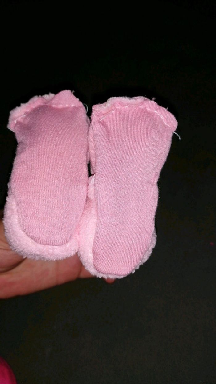 Chaussons souple 0/3 mois - photo numéro 4