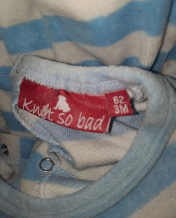 Pyjama knot so Bad taille 3 mois - photo numéro 2