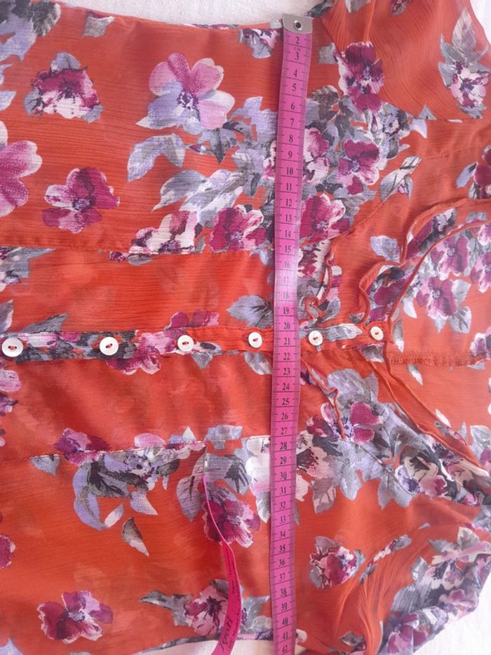 Robe légère mini en voile boutons en nacre Avalanche - photo numéro 8