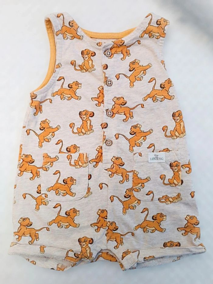 🔸Barboteuse Simba Disney 12 Mois Garçon🔸