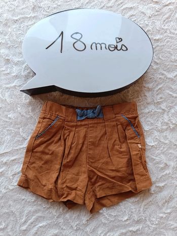 Short Fille 18 mois Obaïbi