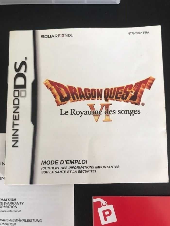 COMPLET Dragon Quest VI 6 Le Royaume Des Songes Nintendo DS FRANCAIS VIP - photo numéro 8