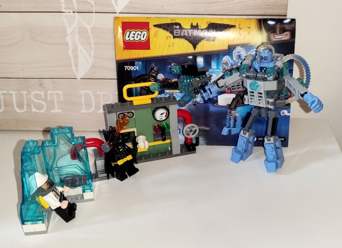 Lego 70901 Batman movie l'attaque glacée de mister freeze complet