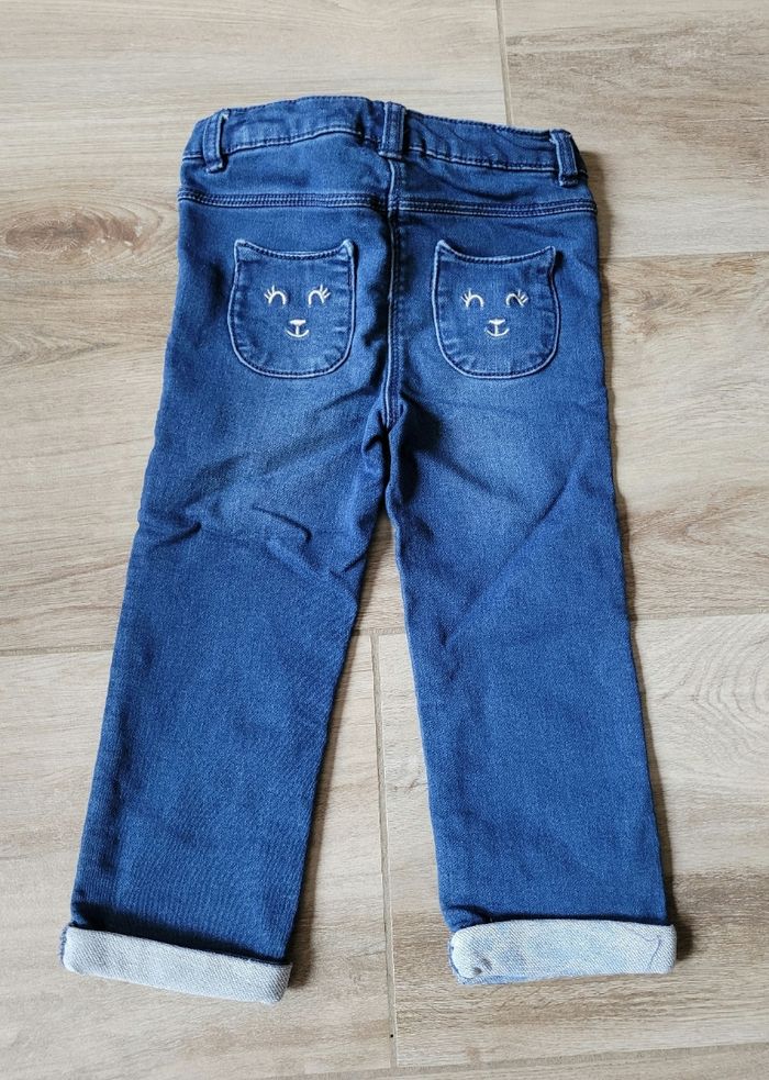 Jeans Chat taille 24 mois - photo numéro 2