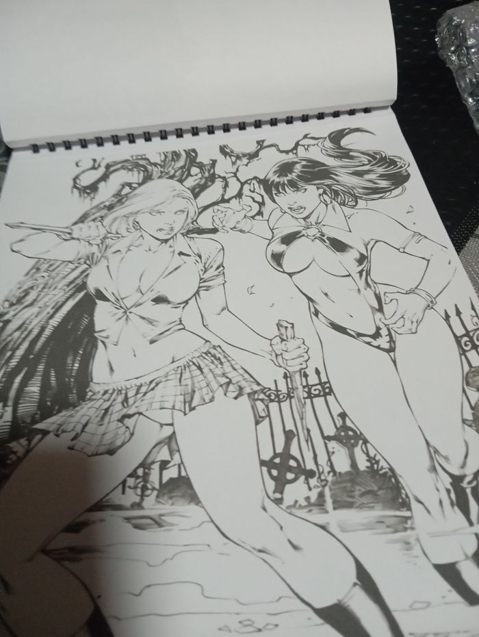 Buffy vintage livre coloriage très bon état voir neuf - photo numéro 5