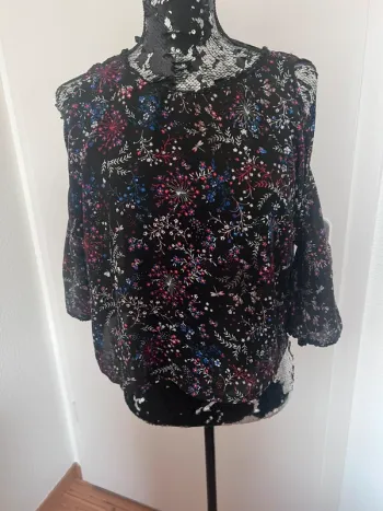 Blouse fleur