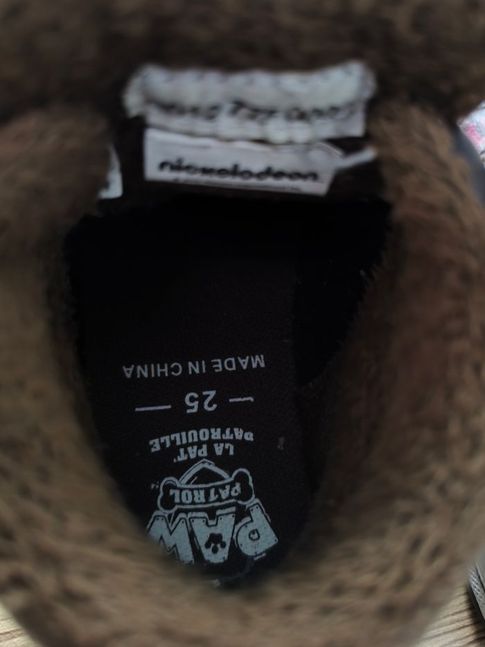 Chaussures paw patrol polaire taille 25 - photo numéro 3