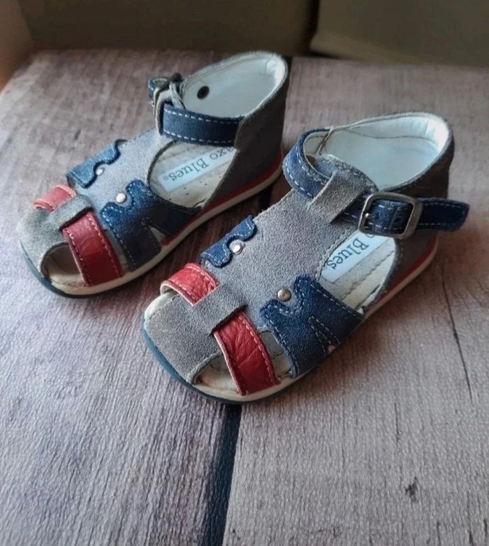 Chaussures sandales Saxo Blues cuir T 21