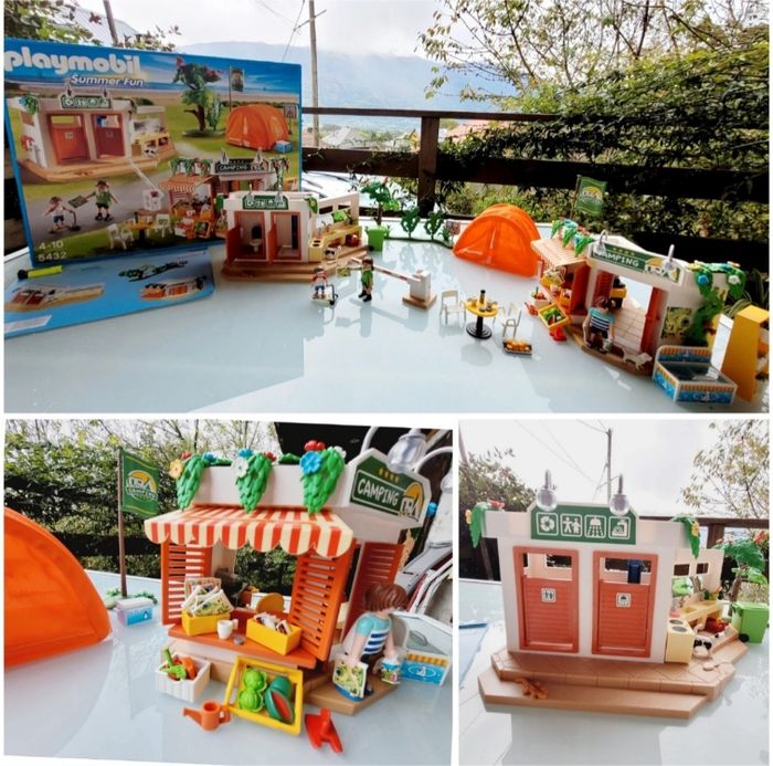 Superbe Grand Camping 🏕 Playmobil Summer Fun grand modèle, 5432 complet avec boite et notice