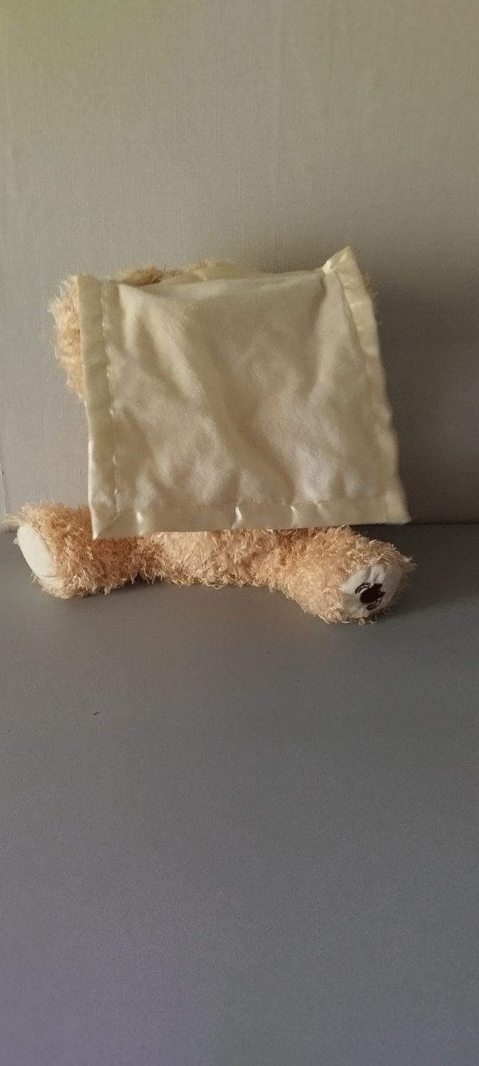 Peluche ours cache cache. - photo numéro 9