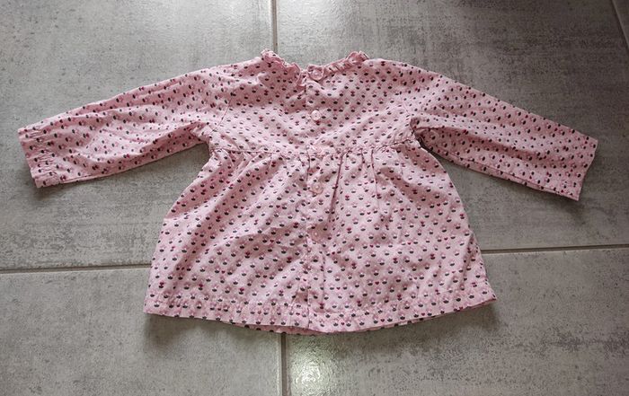 Lot de 4 blouses manches longues 6 mois - photo numéro 9