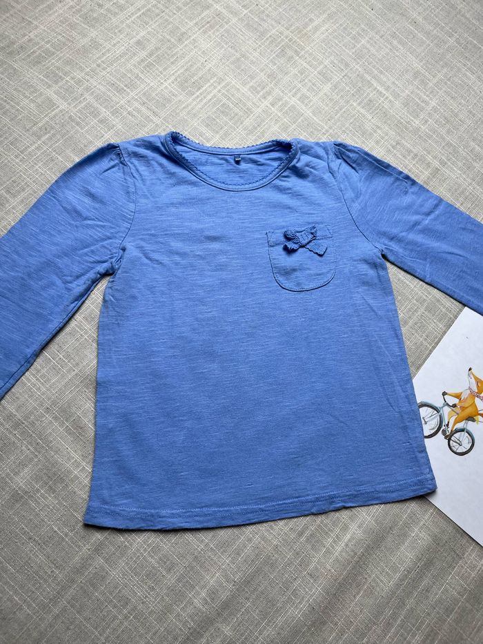 T-shirt bleu - photo numéro 2