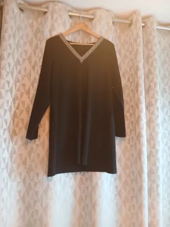 Robe tunique noire