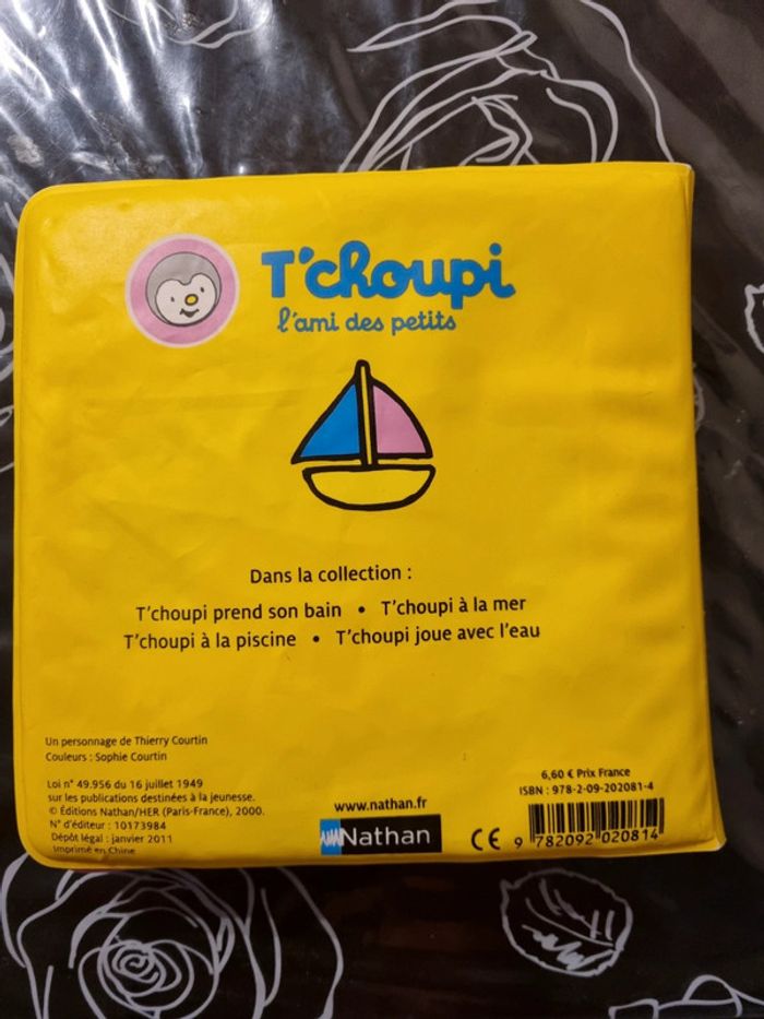 Livre pour le bain T'choupi - photo numéro 2