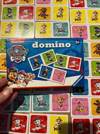Jeu domino  Pat Patrouille  nickelodeon 3 ans