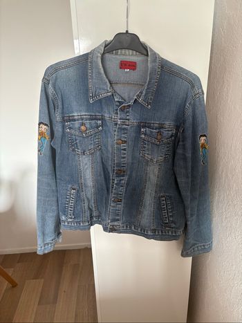 veste en jeans Betty boop