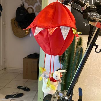 Montgolfière à suspendre déco chambre
