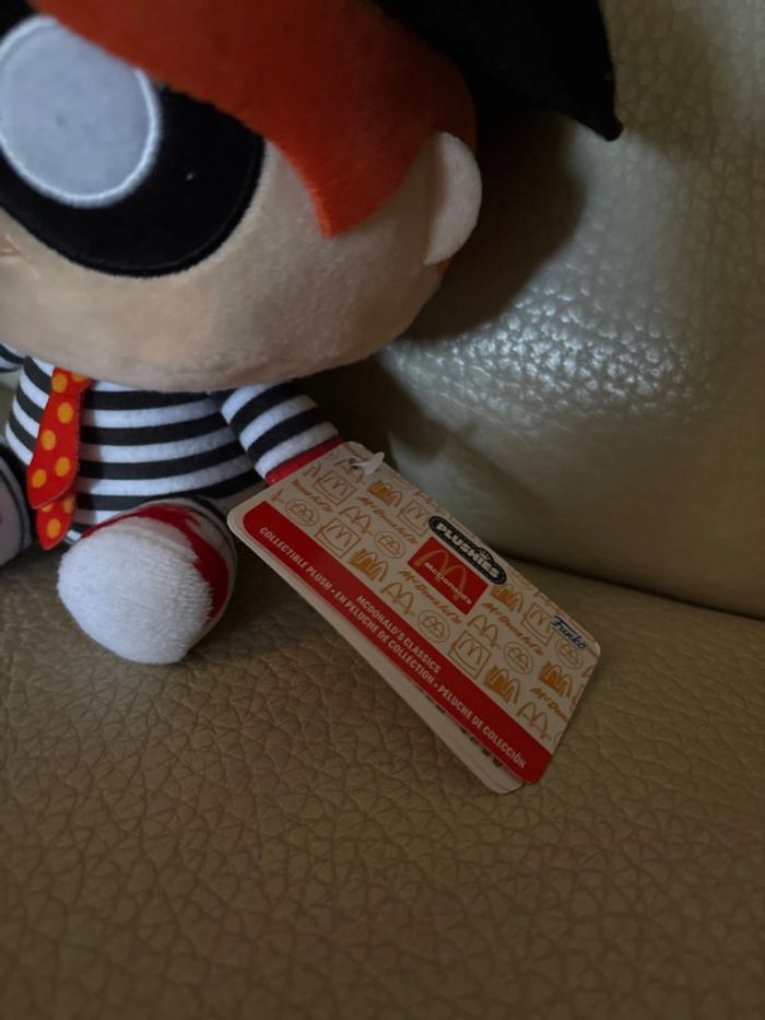 Peluche personnage McDo Hamburglar - photo numéro 2