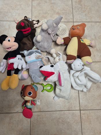 Lot de peluches 